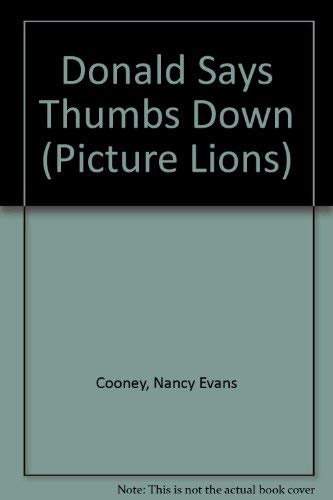 Beispielbild fr Donald Says Thumbs Down (Picture Lions S.) zum Verkauf von Goldstone Books