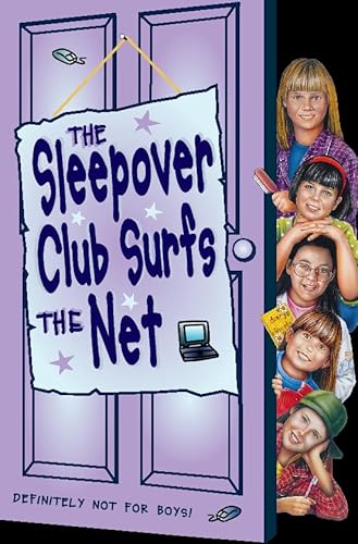 Stock image for The Sleepover Club (17)  " The Sleepover Club Surfs the Net: No.17 for sale by WorldofBooks