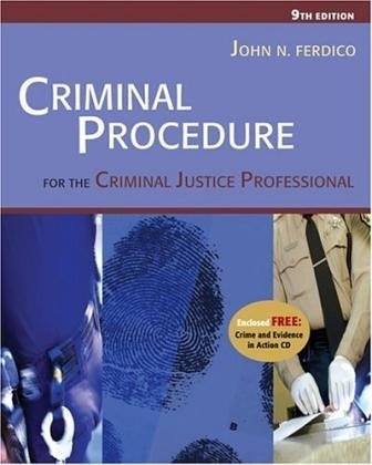 Beispielbild fr Criminal Procedures for the Criminal Justice Professional (9th Edition) Text Only zum Verkauf von HPB-Red