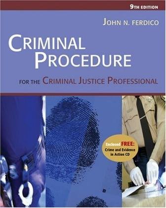 Imagen de archivo de Criminal Procedures for the Criminal Justice Professional (9th Edition) Text Only a la venta por HPB-Red