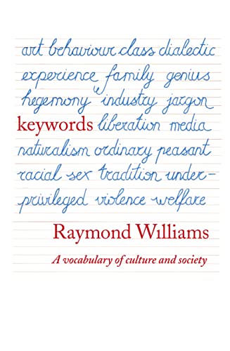 Keywords (9780006861508) by Williams, Raymond