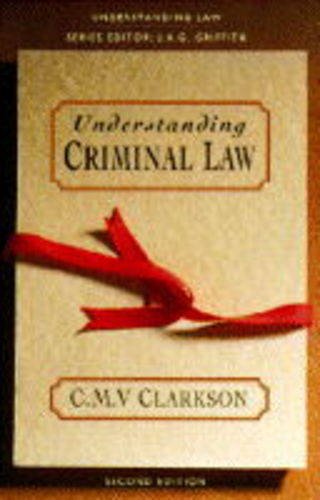 9780006862956: Understanding Criminal Law (Understanding Law)