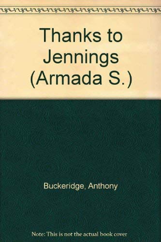 Stock image for Thanks to Jennings (Armada S.) for sale by WorldofBooks