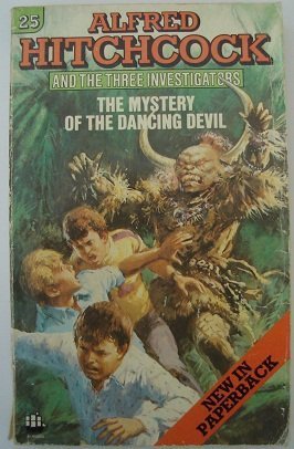 Beispielbild fr Mystery of the Dancing Devil (Alfred Hitchcock Books) zum Verkauf von WorldofBooks