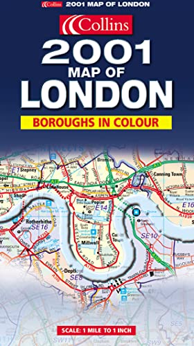 9780007100385: 2001 Map of London