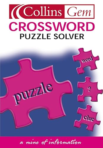 9780007101368: Crossword Puzzle Solver (Collins Gem)