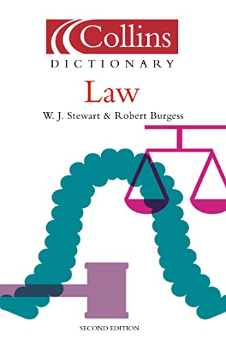 Imagen de archivo de Law (Collins Dictionary of) a la venta por WorldofBooks