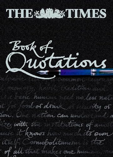 Stock image for The Times Quotations for sale by AwesomeBooks