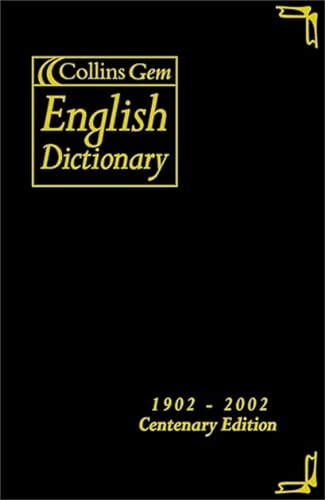 9780007107322: English Dictionary (Collins Gem)