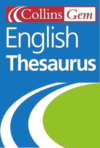 9780007109173: English Thesaurus (Collins GEM)