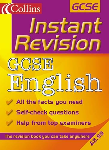 9780007109715: GCSE English (Instant Revision)