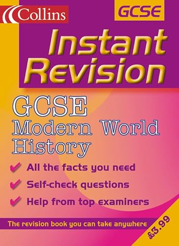 Imagen de archivo de Instant Revision  " GCSE Modern World History (Instant Revision S.) a la venta por WorldofBooks