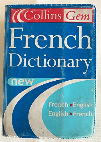 Stock image for French Dictionary (Collins Gem) for sale by Bahamut Media