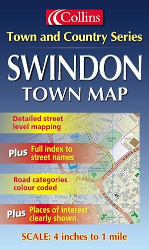9780007112364: Swindon (Town and Country Map)