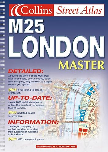 9780007115846: London Master Street Atlas (Collins Street Atlas)