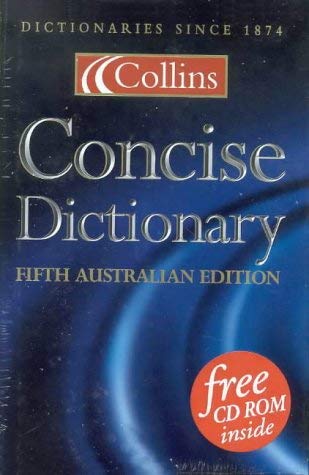 9780007116348: Collins Concise Australian Dictionary