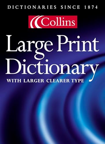 Stock image for Collins Large Print Dictionary for sale by Greener Books