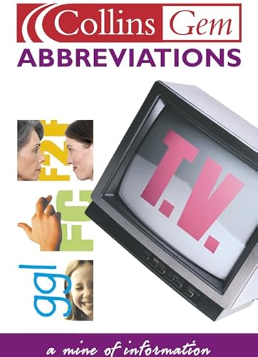 Stock image for Collins Gem " Abbreviations for sale by Goldstone Books