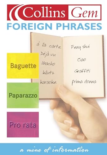 Imagen de archivo de Collins Gem  " Foreign Phrases a la venta por WorldofBooks