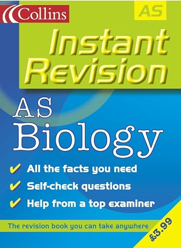 9780007124244: AS BIOLOGY (INSTANT REVISION S.)