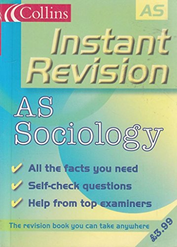 9780007124299: Instant Revision – AS Sociology