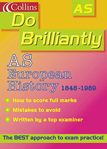 AS European History (Do Brilliantly at...) (9780007126057) by Derrick Murphy
