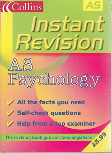 9780007126071: AS Psychology (Instant Revision)