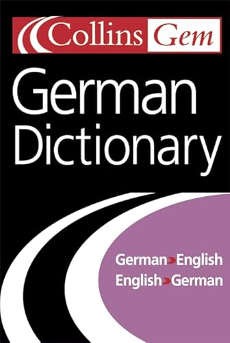 9780007126231: German Dictionary (Collins Gem) [Lingua Inglese]