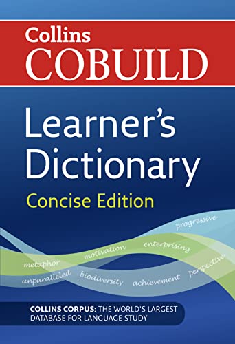 Collins cobuild learner's dictionary. Concise edition