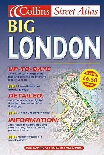 9780007128112: Collins London Street Atlas (Collins Street Atlas)