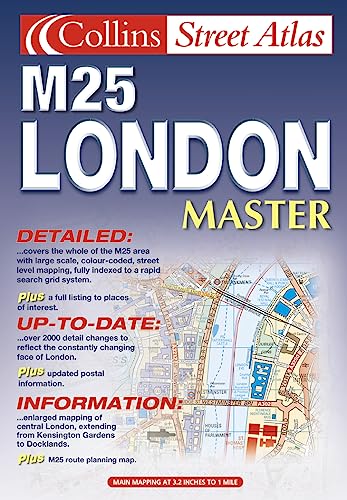 London Master Street Atlas (Collins Street Atlas) (9780007129638) by [???]