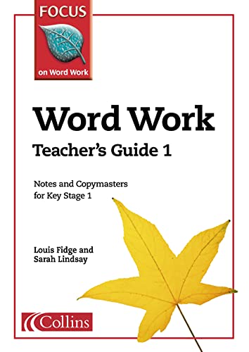 9780007132201: Focus on Word Work – Word Work Teacher’s Guide 1: Fantastic teacher support for Focus on Word Work