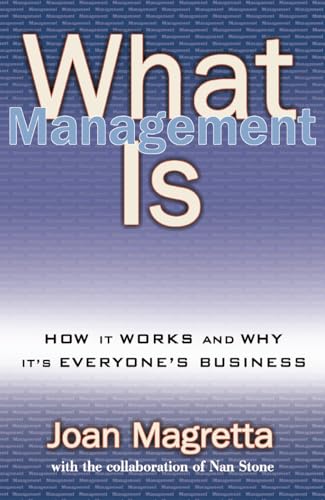 9780007132461: What Management is