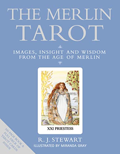 Stock image for The Merlin Tarot : images, insight and wisdom from the age of Merlin for sale by Simply Read Books