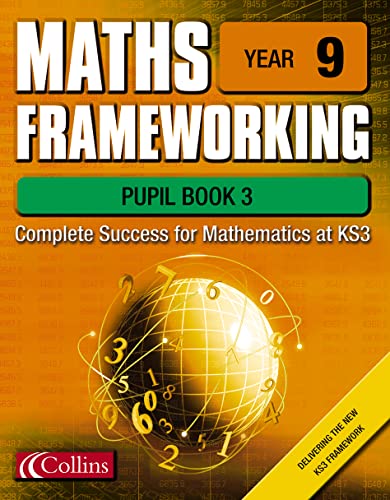 Imagen de archivo de Maths Frameworking " Year 9 Pupil Book 3 a la venta por AwesomeBooks