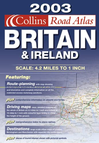 Stock image for Collins Road Atlas Britain and Ireland 2003 for sale by J J Basset Books, bassettbooks, bookfarm.co.uk