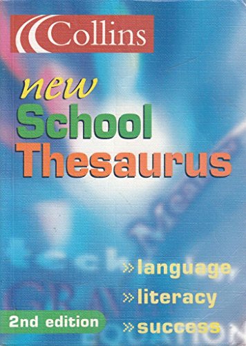 Stock image for Collins School    Collins New School Thesaurus for sale by AwesomeBooks