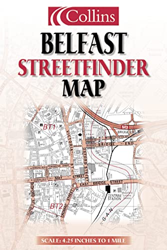 9780007147564: Belfast Streetfinder Map