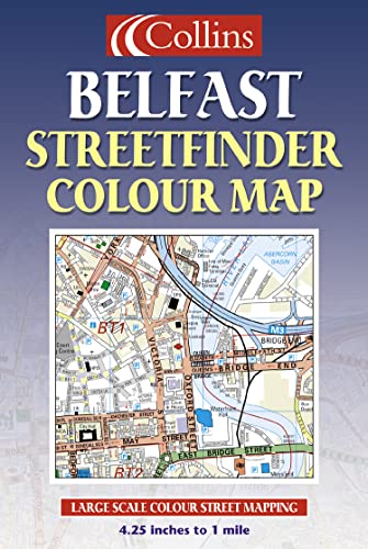 Stock image for Belfast Streetfinder Colour Map for sale by AwesomeBooks