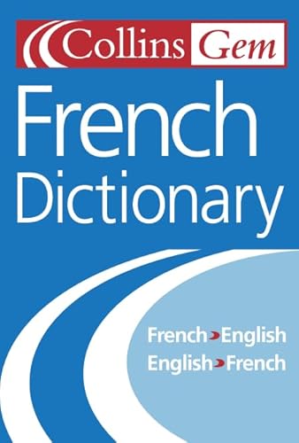 9780007155941: French Dictionary (Collins Gem) [Lingua Inglese]