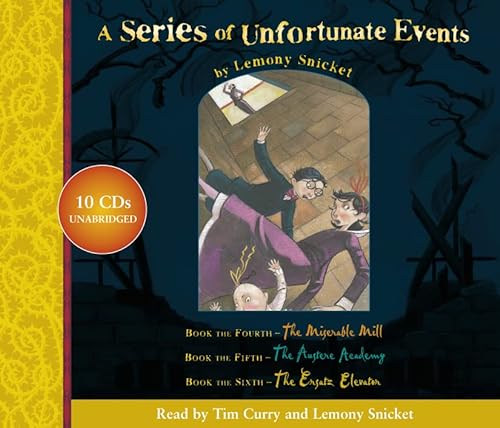 Stock image for Lemony Snicket Gift Pack: 4â    6: Nos.4-6 (A Series of Unfortunate Events) for sale by WorldofBooks