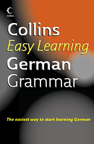 Imagen de archivo de Collins Easy Learning    Collins Easy Learning German Grammar a la venta por AwesomeBooks