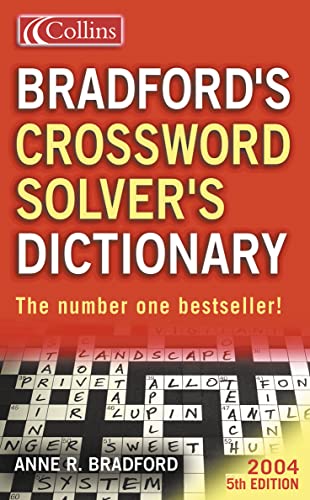 Stock image for Collins Bradford  s Crossword Solver  s Dictionary for sale by AwesomeBooks