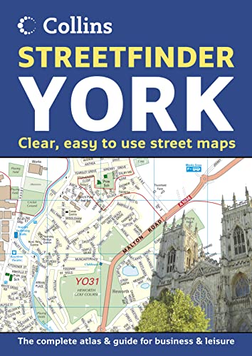 Beispielbild fr York Streetfinder Atlas zum Verkauf von WorldofBooks
