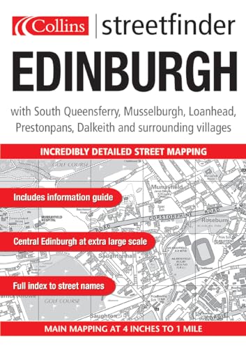 9780007170036: Edinburgh Streetfinder Atlas