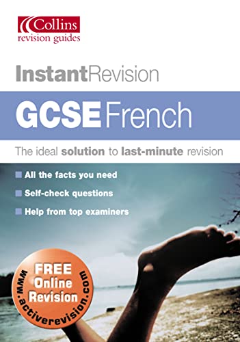 Stock image for Instant Revision ? GCSE French (Instant Revision S.) [Paperback] Carter, David and Courcy, Jayne de for sale by Re-Read Ltd
