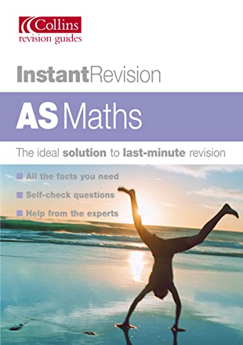 Stock image for Instant Revision - AS Maths for sale by Goldstone Books