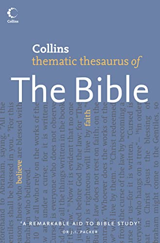 Stock image for Collins Thematic Thesaurus of the Bible for sale by AwesomeBooks