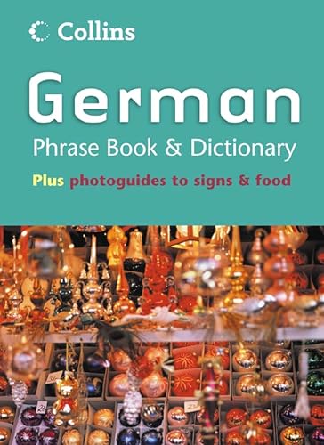 Imagen de archivo de German Phrase Book & Dictionary (Collins Phrase Book & Dictionary) a la venta por Wonder Book