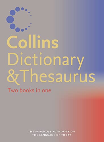 9780007181391: Collins Dictionary and Thesaurus: Two books in one